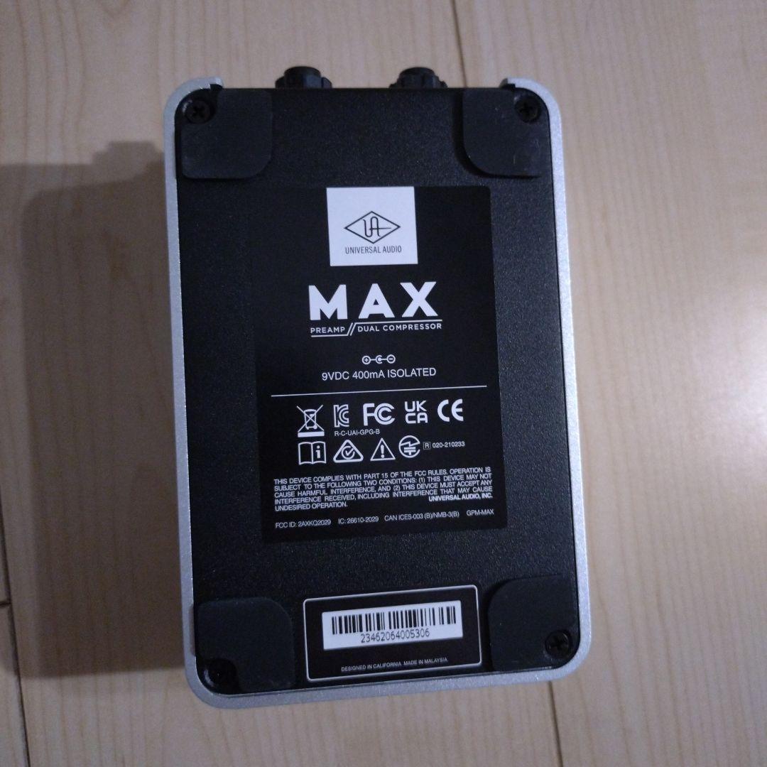 【最終価格】UAFX MAX Dual Compressor エフェクター
