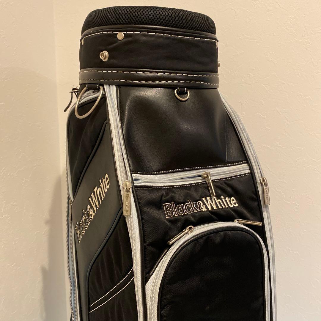 Ｂl a c k & Ｗｈi t e キャディーバッグ