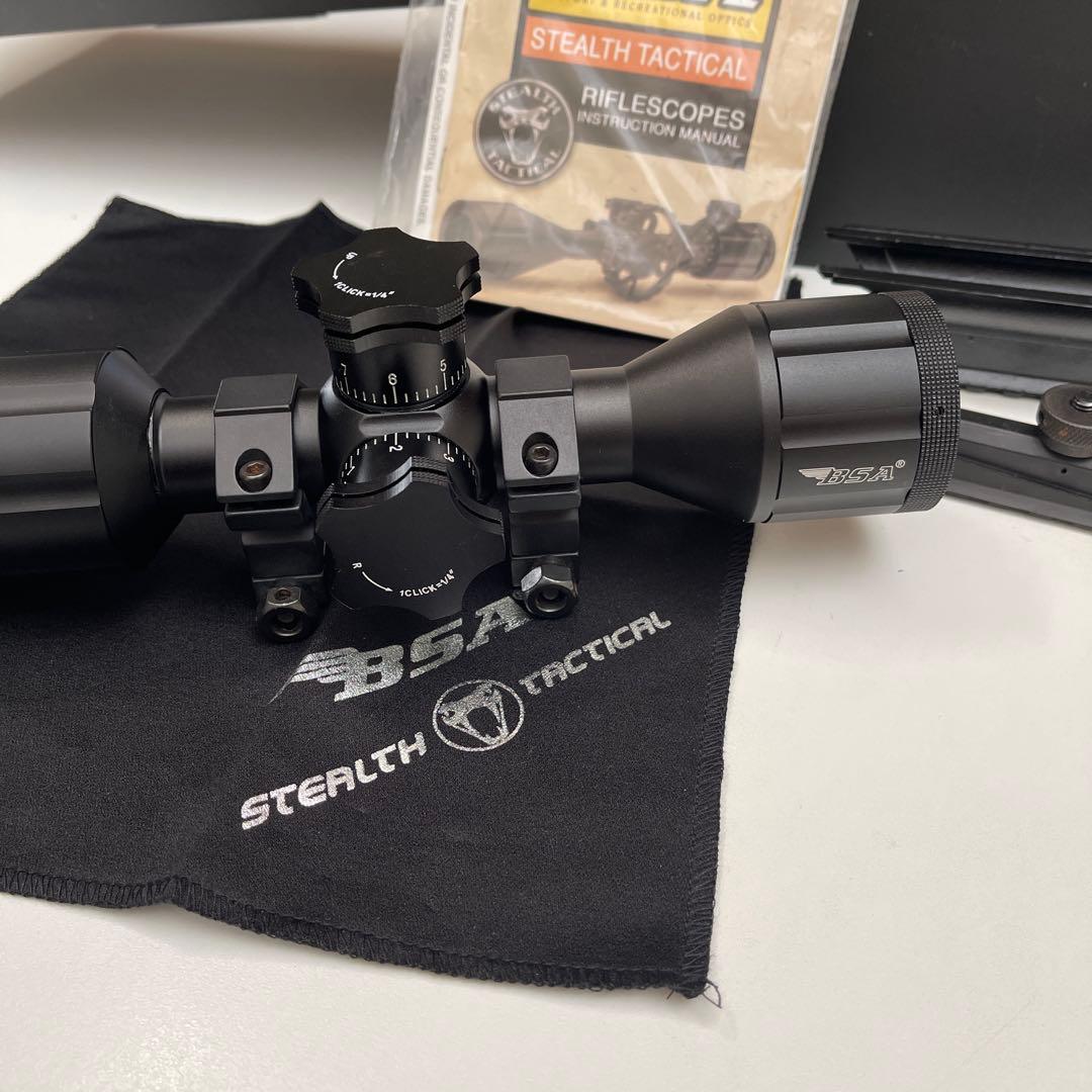 BSA Stealth Tactical ライフルスコープ