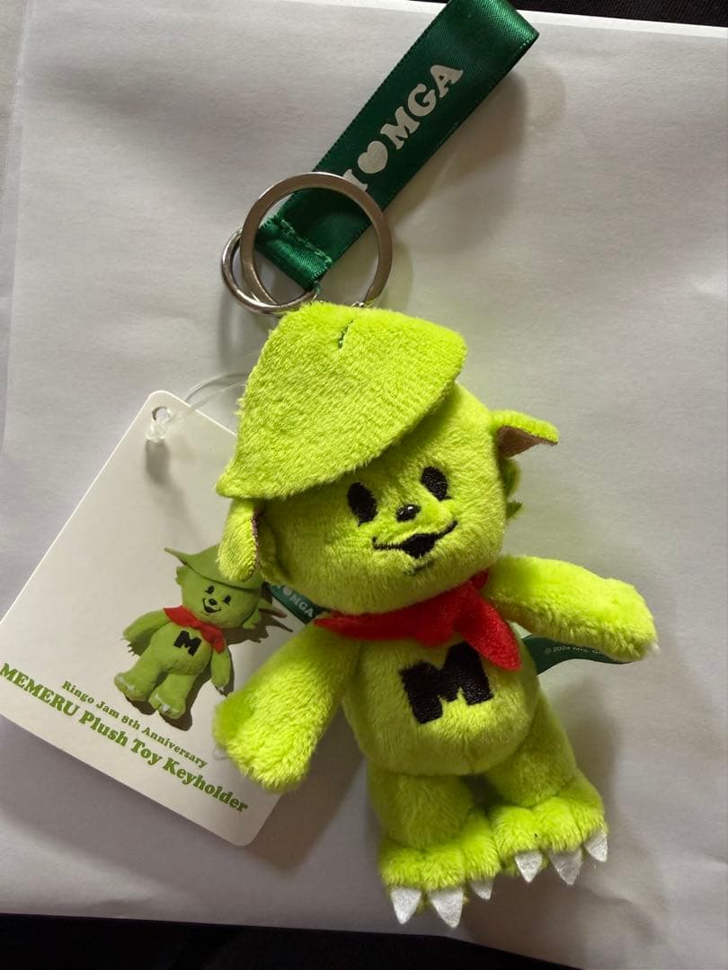ミセスグリーンアップル　メメル ぬいぐるみキーホルダー