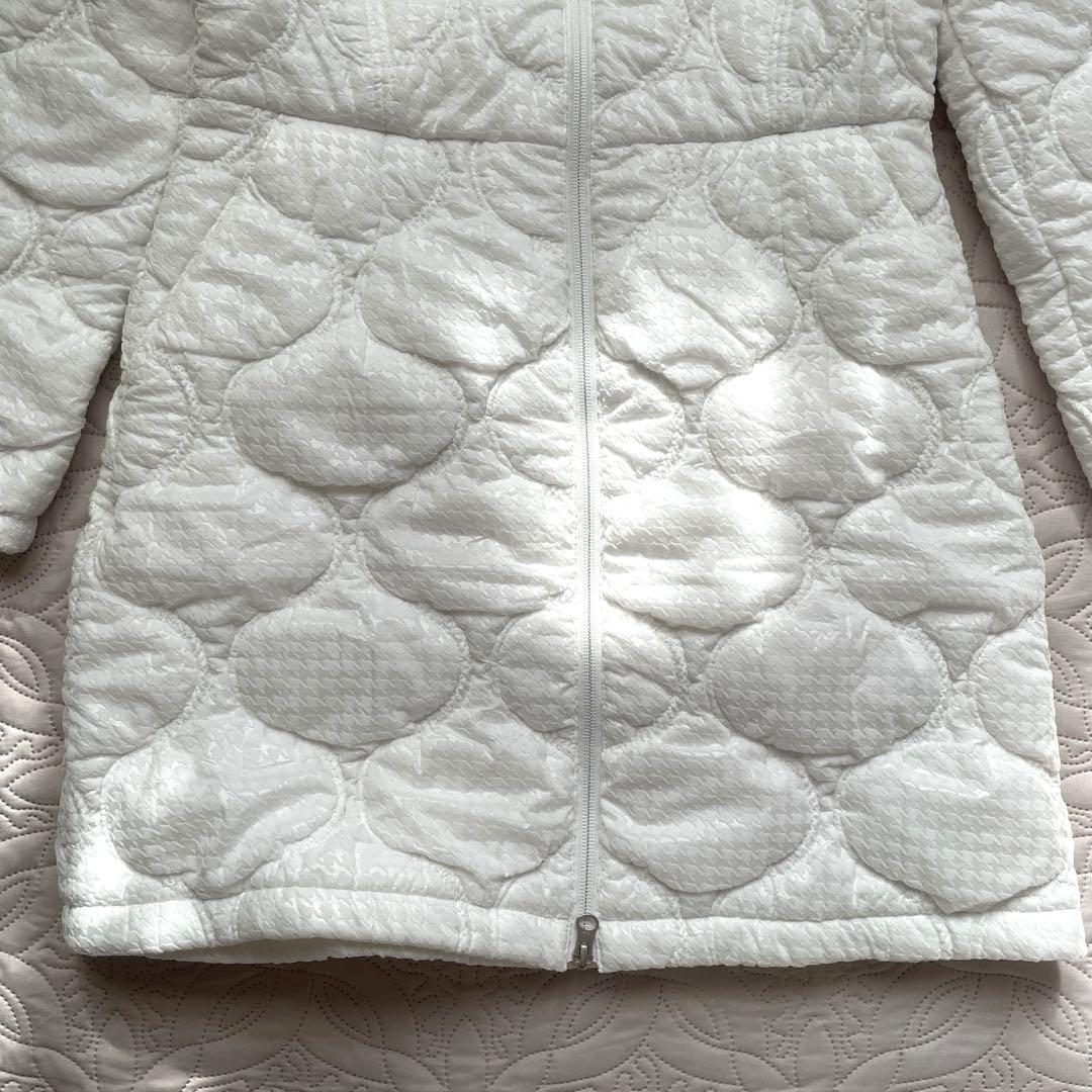 MASTER BUNNY EDITION ゴルフウエア　中綿ワンピースコート白