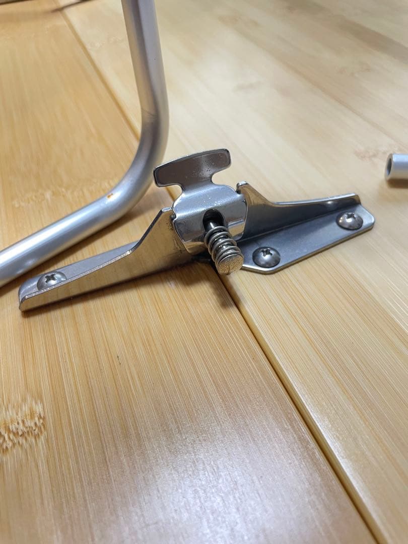 【美品】ワンアクションちゃぶ台竹 M