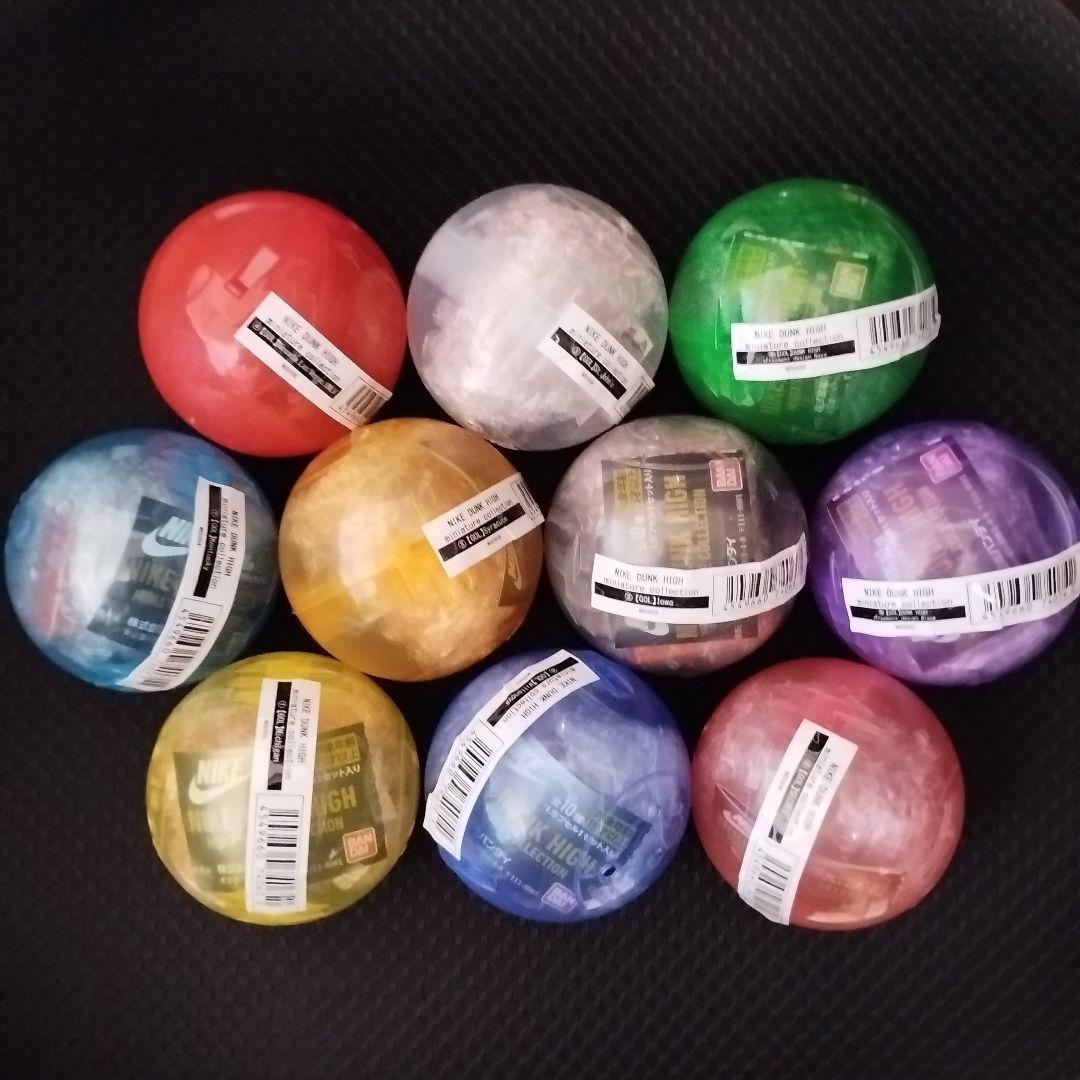 全10種 未開封 NIKE DUNK HIGH スニーカーガチャ コンプリート