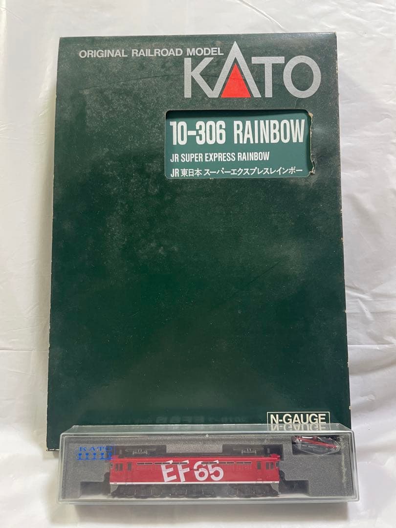 KATO EF65 1019 + スーパーエクスプレスレインボー　セット