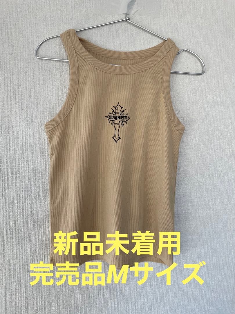 [新品未使用]レディーガガ MAYHEM BALL タンクトップ Mサイズ