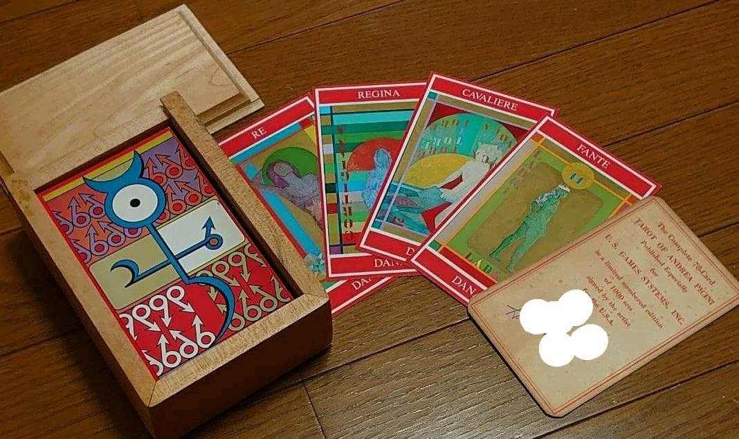 Tarot of Andrea Picini アンドレア・ピチー二  サイン入り