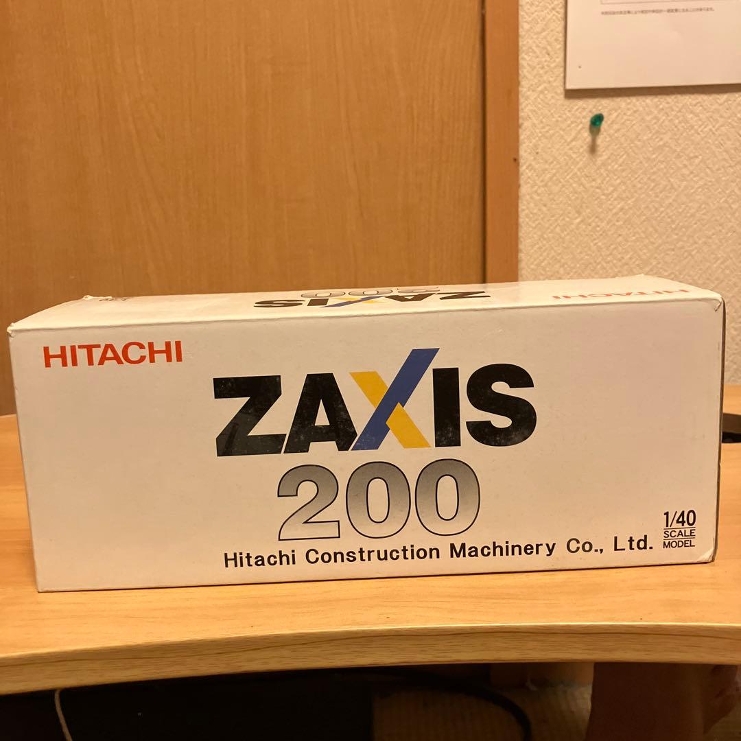 HITACHI ZAXIS200 シルバーメタリック　40:1