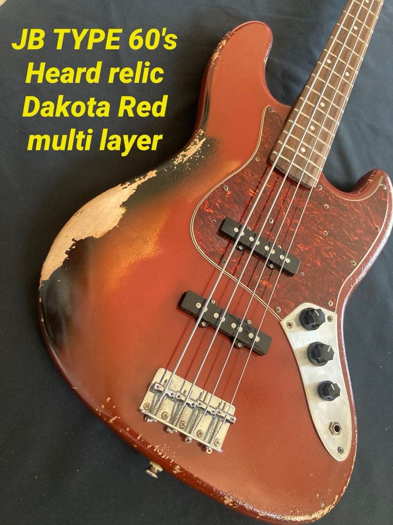 早い者勝ち　#18ジャズベースタイプ オールラッカー塗装