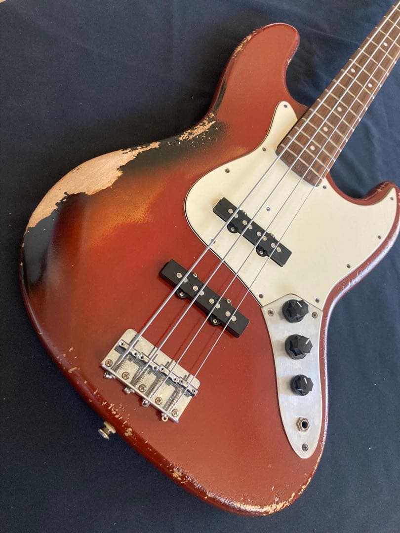 早い者勝ち　#18ジャズベースタイプ オールラッカー塗装