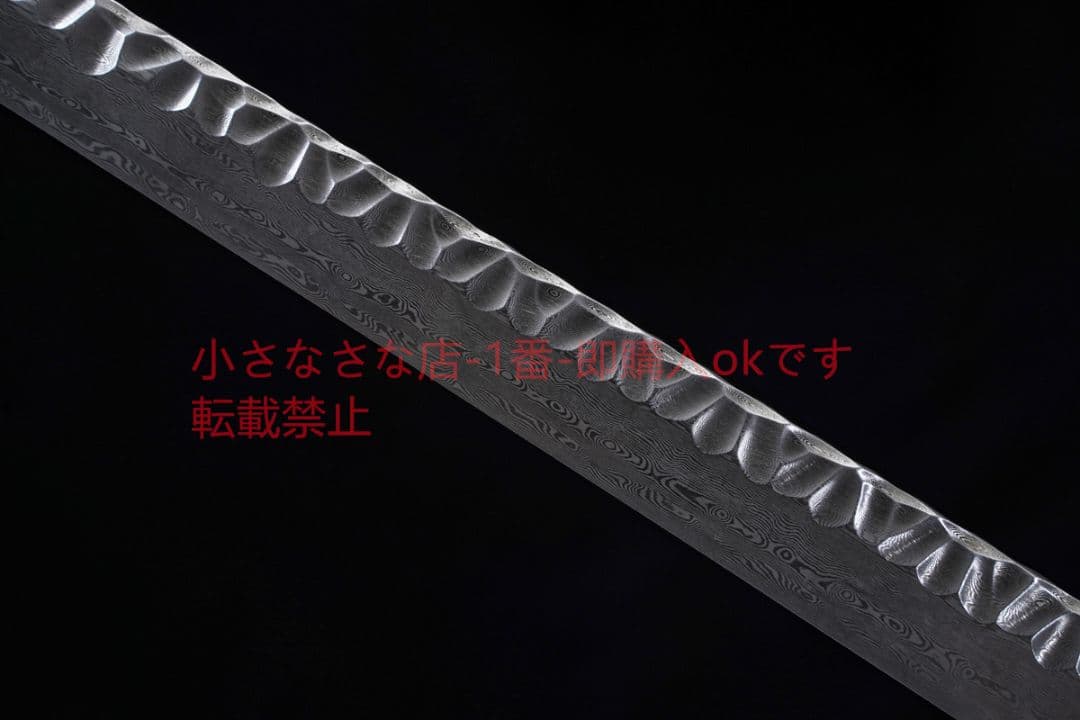 唐横刀模様鋼隕石紋酸枝木モデル 古兵器 武具 刀装具 日本刀 模造刀 居合刀