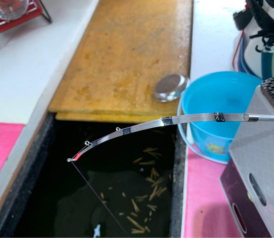 ワカサギステンレス穂先　右手用 左手用2セット