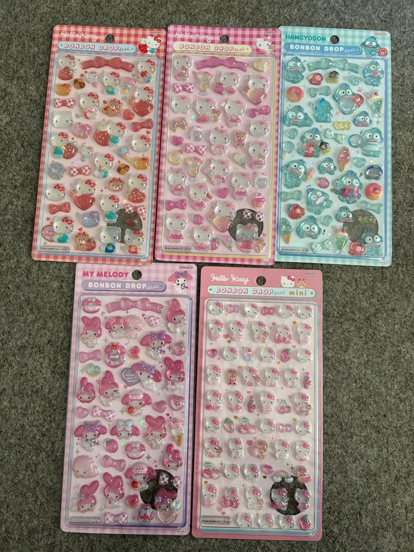 正規品 ボンボンドロップシール サンリオ まとめ売り
