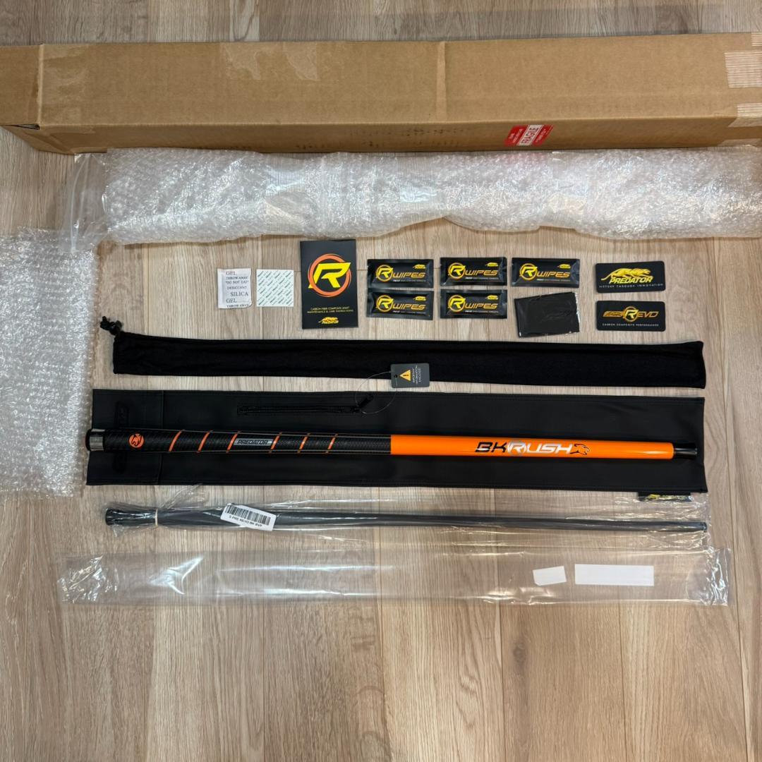 【最新限定色】BK RUSH フレアオレンジ スポーツラップ プレデター