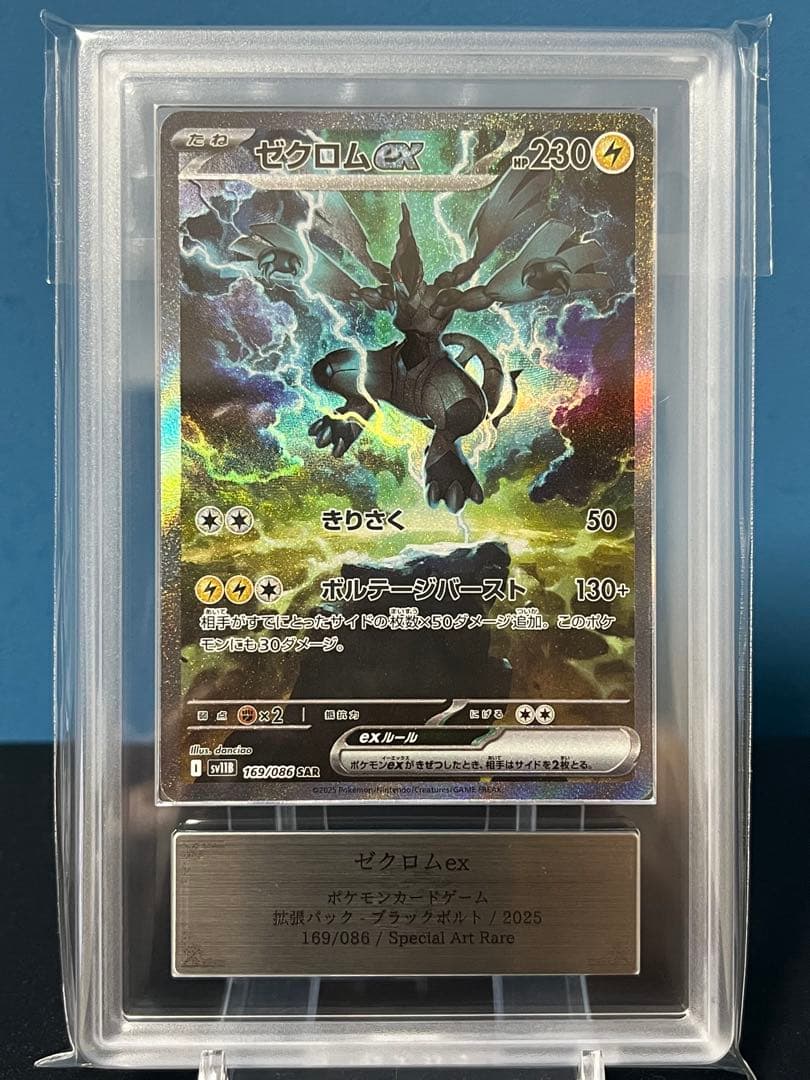 ゼクロムex SAR レシラムex SAR ARS10+セット