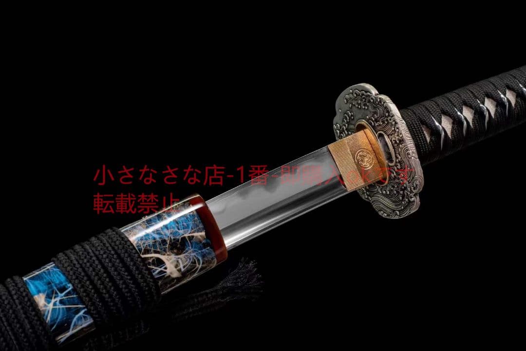 三枚合わせ鋼侍刀【凌影】 古兵器 武具 刀装具 日本刀 模造刀 居合刀