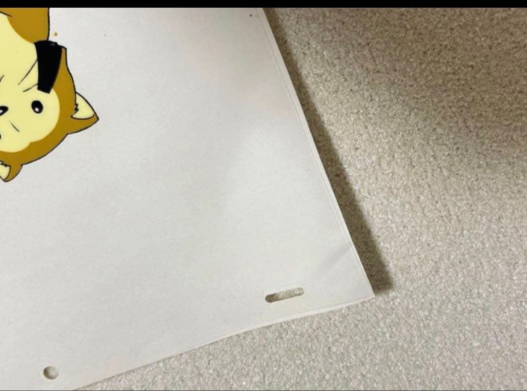 あらいぐまラスカル & ペリーヌ物語バロン復刻版セル画　日本アニメーション