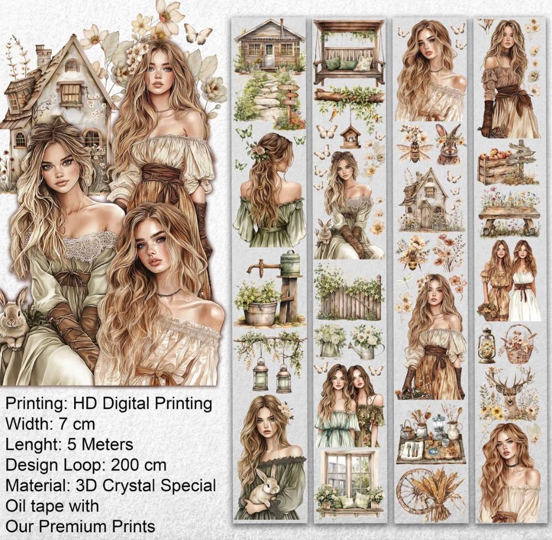 onwize 海外マスキングテープ　マステ 【2137】