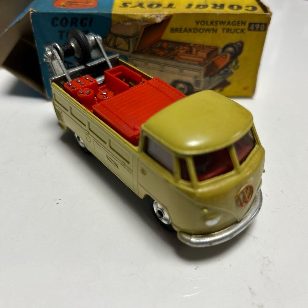 コーギー No.490 フォルクスワーゲン VW BREAKDOWN TRUCK