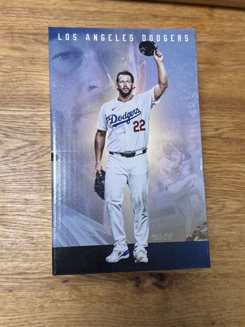 激レア　カーショー 3000奪三振 ボブルヘッド　プラチナ　年間シート保持者のみ