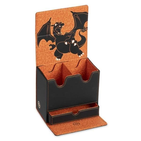 海外ポケセン限定ダブルデッキケース 灼熱のリザードン