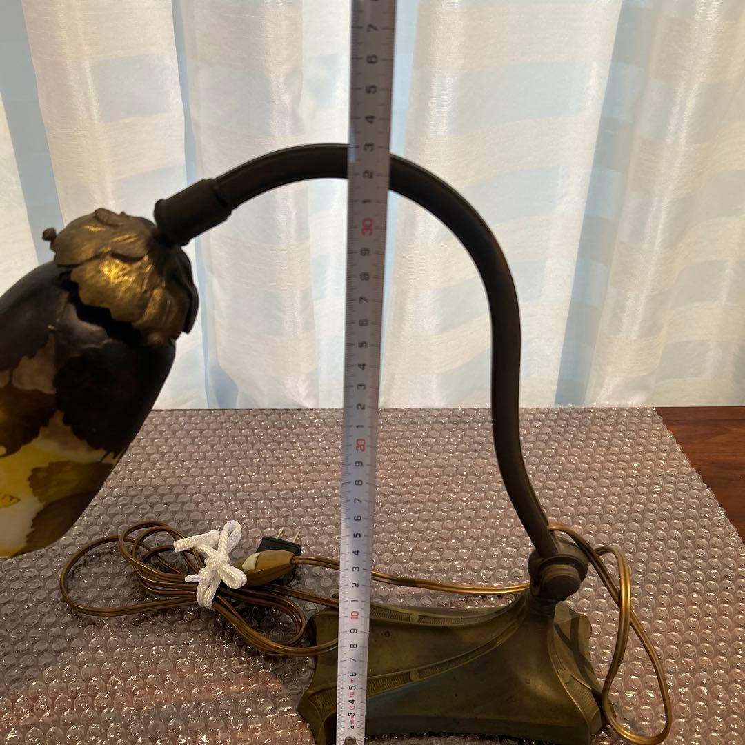 ドーム ナンシー 枯葉文 スタンドランプ