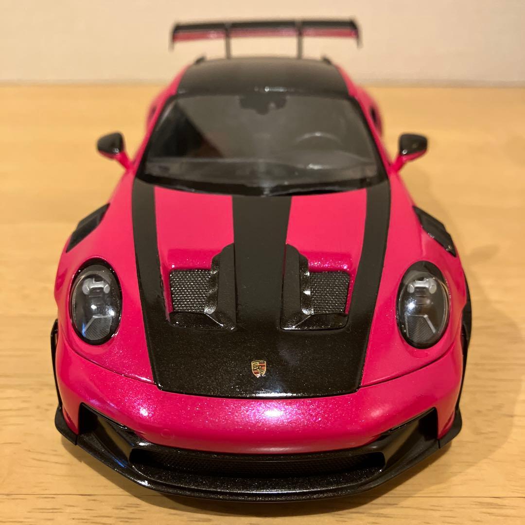タミヤ　1/24ポルシェ911GT3 RS 塗装済み完成品