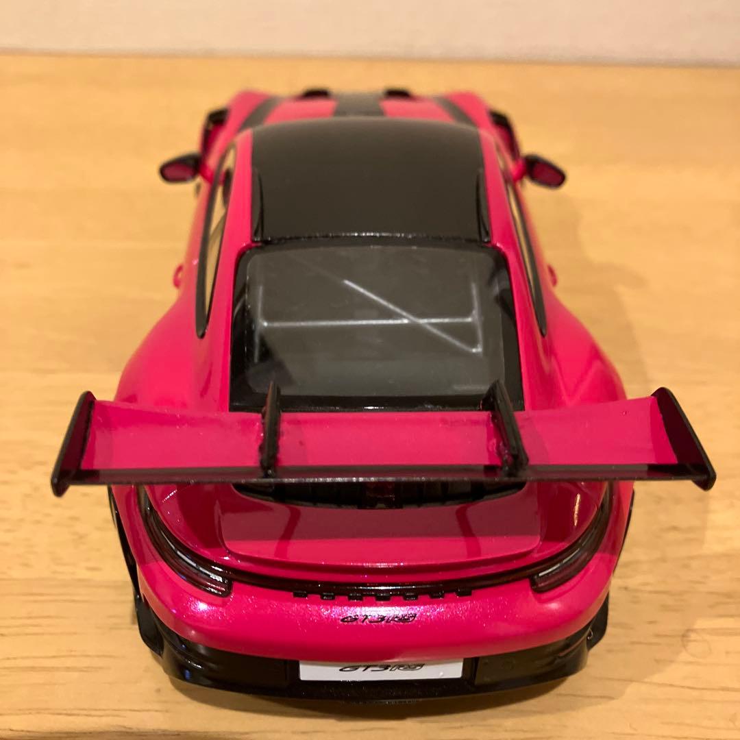タミヤ　1/24ポルシェ911GT3 RS 塗装済み完成品