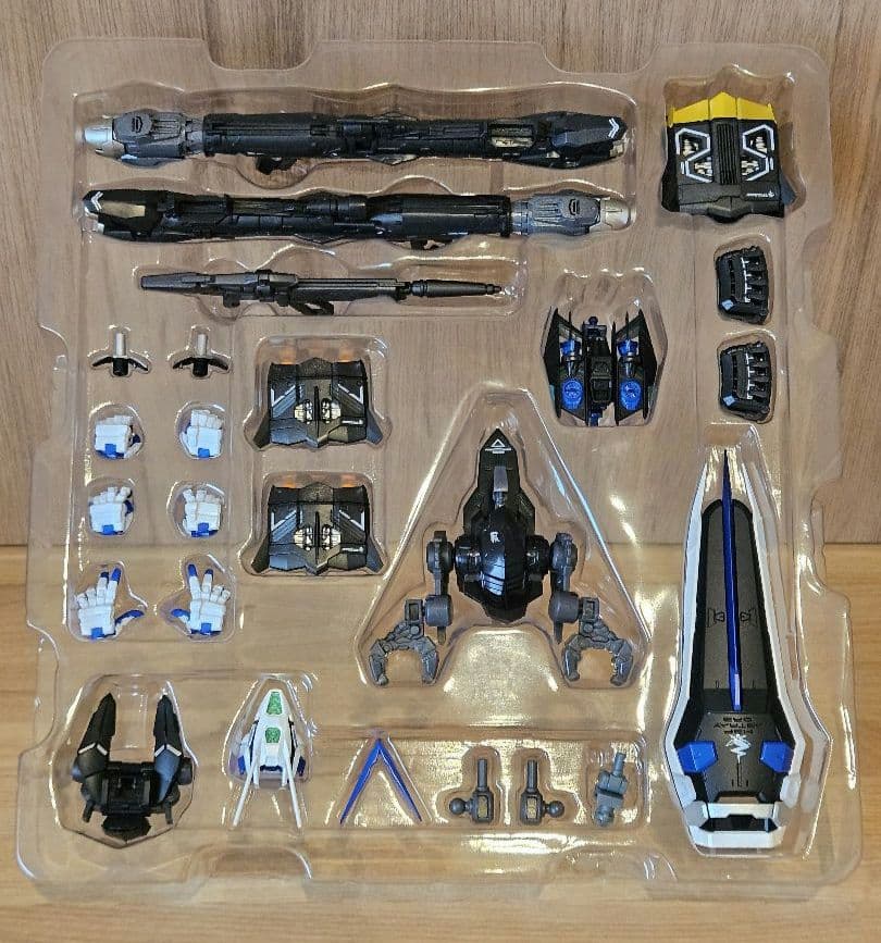 L BUILD　ガンダムアストレイブルーフレーム　フル・ウェポン装備