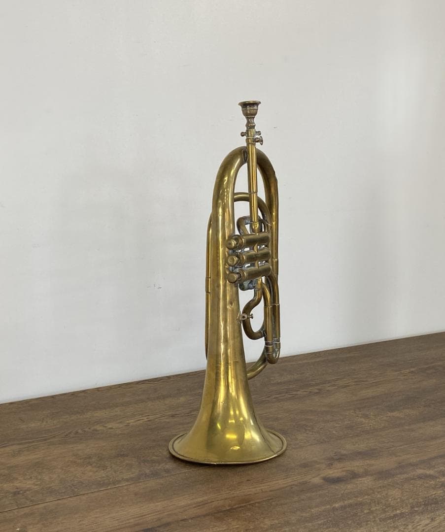 フランス アンティーク ホルン F.Van Cauwelaert オブジェ