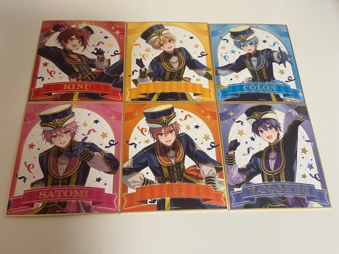 すとぷり　ミニ色紙くじコンプリートセット⑥