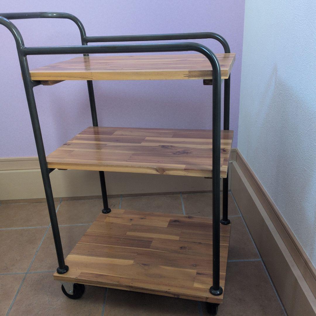 ウニコ　unico ラボラ　ワゴン　ラック　木製