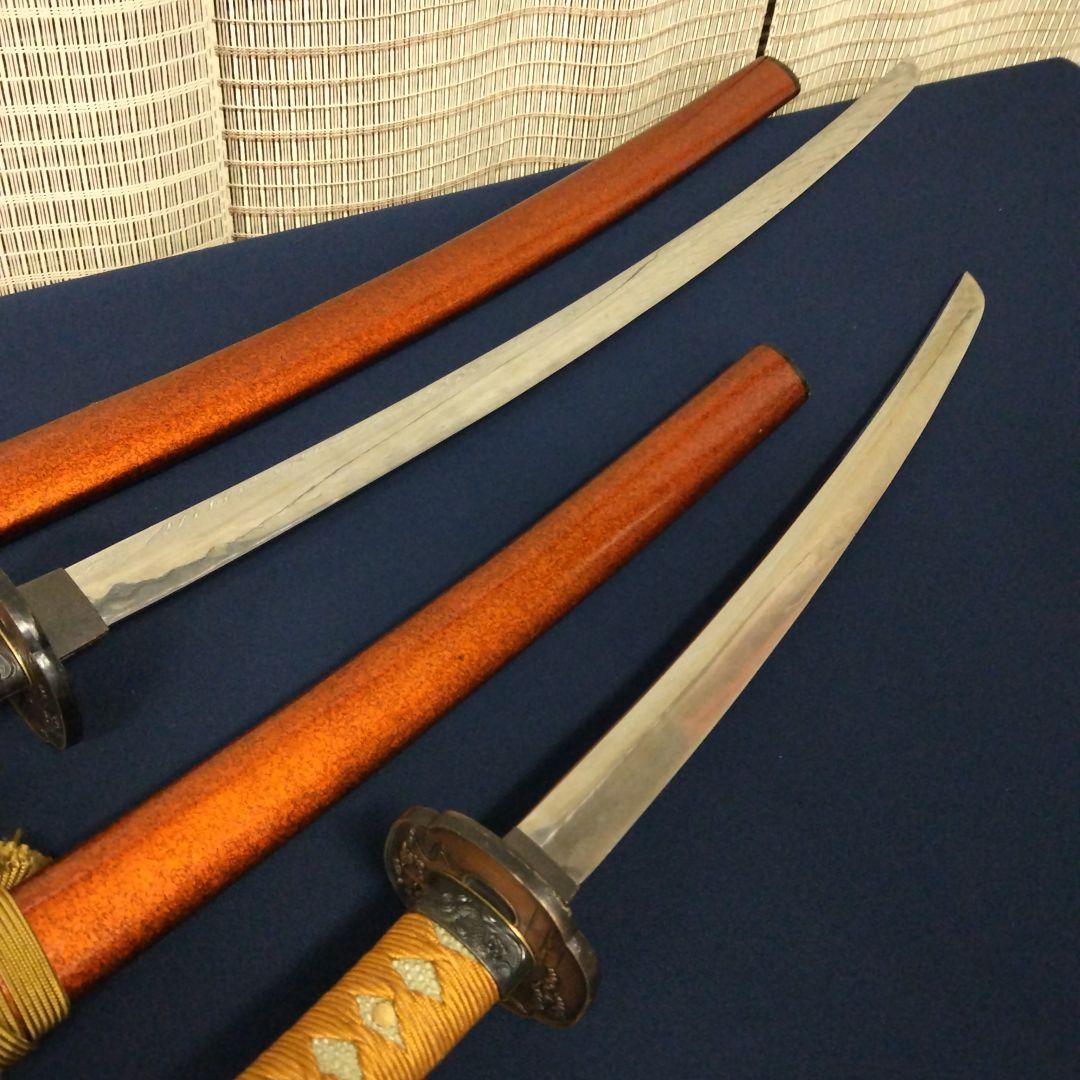 ☆期間限定特価！【模造刀大/小ペア美品】