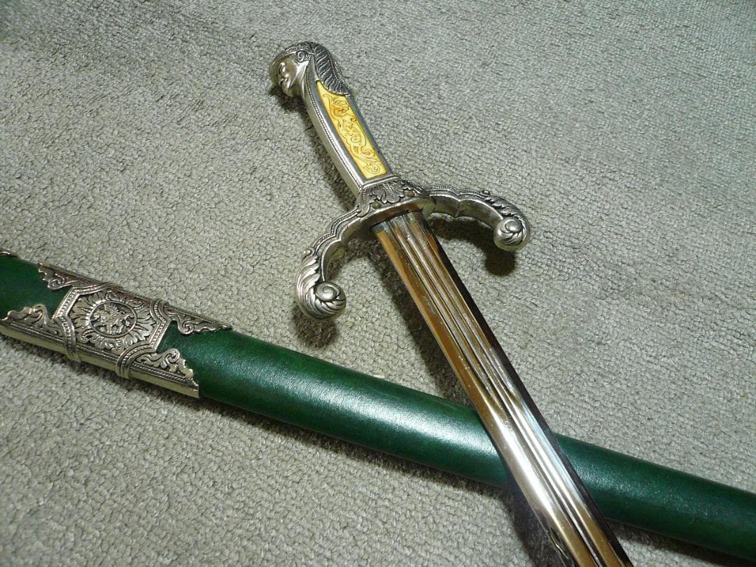 剣 ソード コレクション 金属 レプリカ 装飾 彫金 コスプレ 模造 インテリア