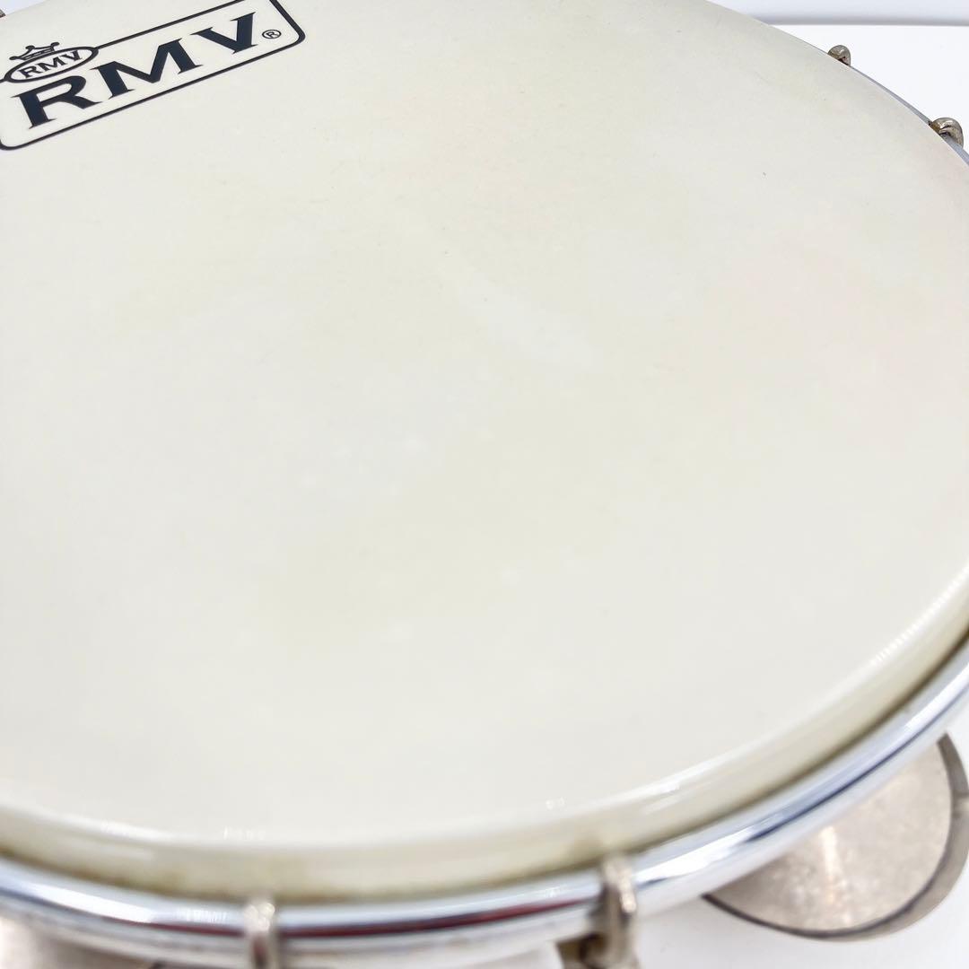 良品 RMV パンデイロ 10インチ 本革 ブラジル製