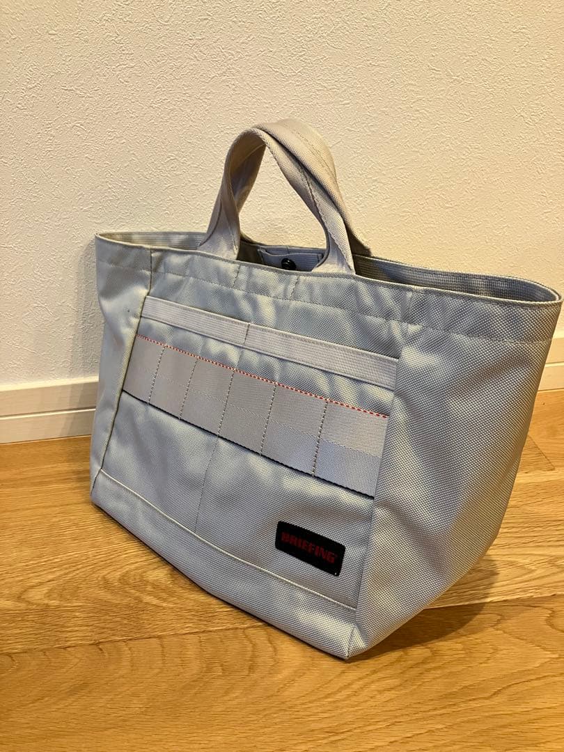BRIEFING ブリーフィング　トートバッグ シルバー