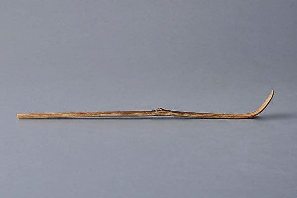 k400 茶道具　前大徳寺立花大亀書付『銘 嘉雲』竹茶杓