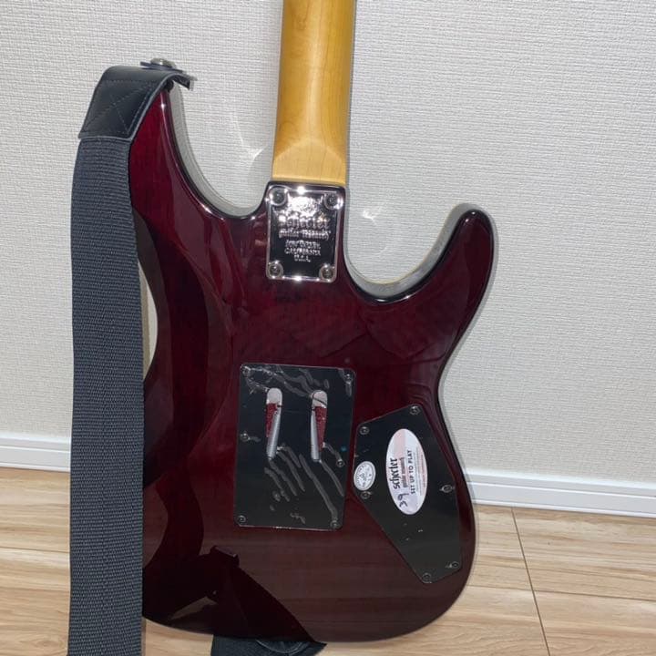 Schecter レフティ　ギター 左利き
