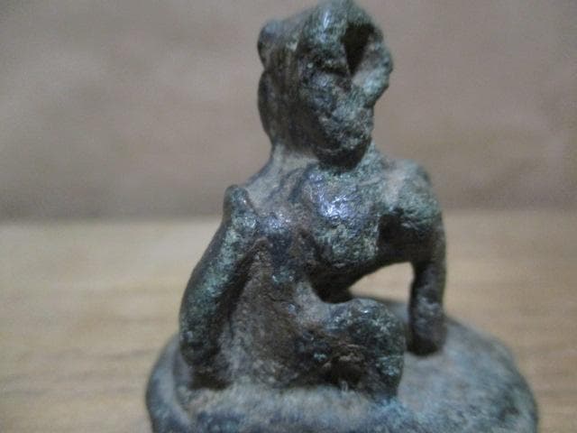 中国　秦朝　青銅印　I42-1