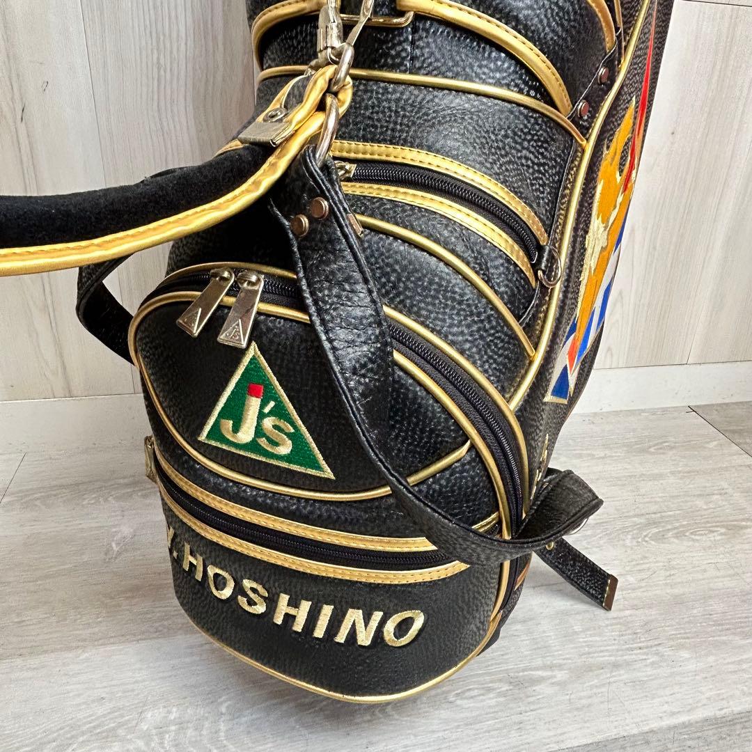 【ジャンボ尾崎】J's WORLD STAGE マッスルブラック　ゴルフバッグ