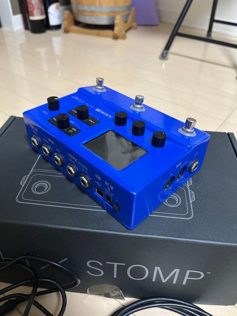 ギター LINE6 HX Stomp Lightning Blue
