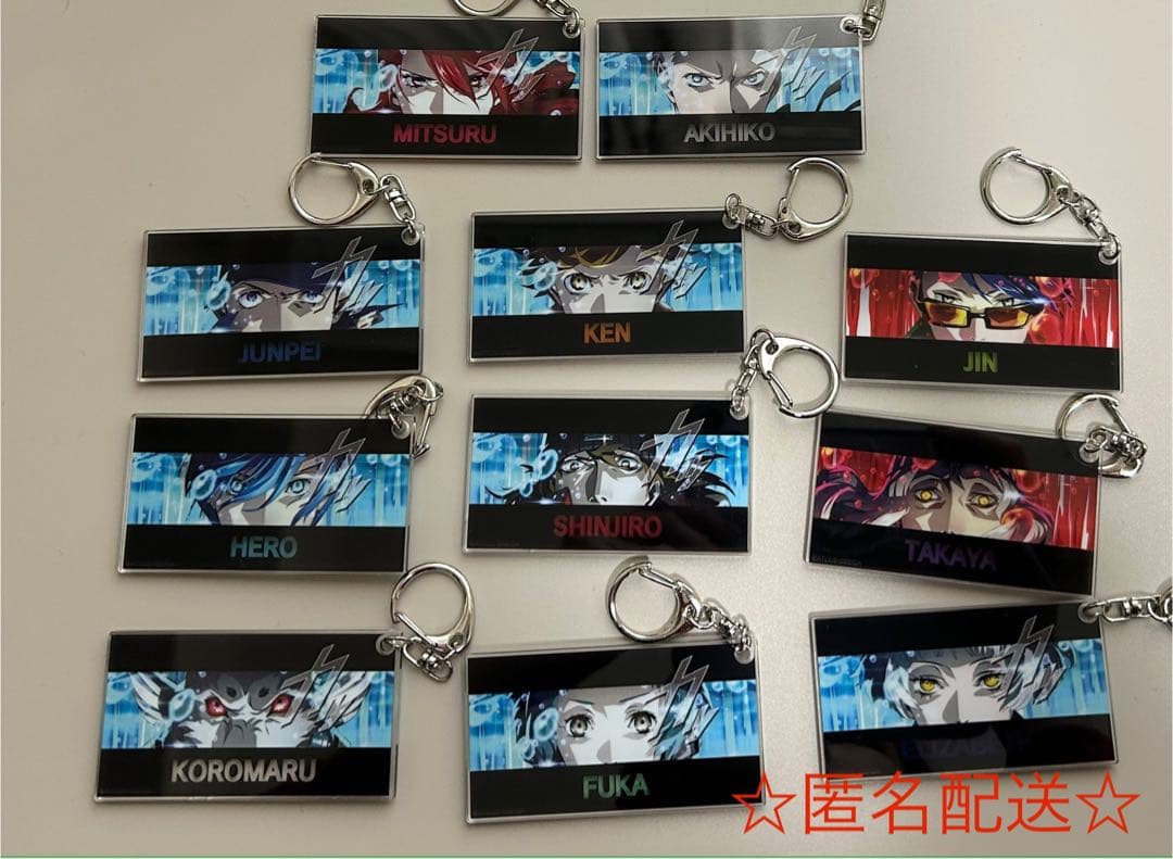 ペルソナ3リロード　カットイン風アクキーセット