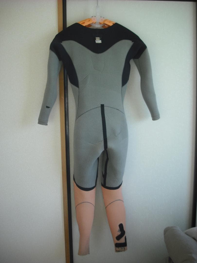 【程度良好】オニール（O'NEIL)　セミドライウエットスーツ　M相当　5X3
