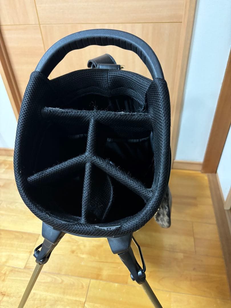 Resurrection キャディバッグ 黒ゴールド