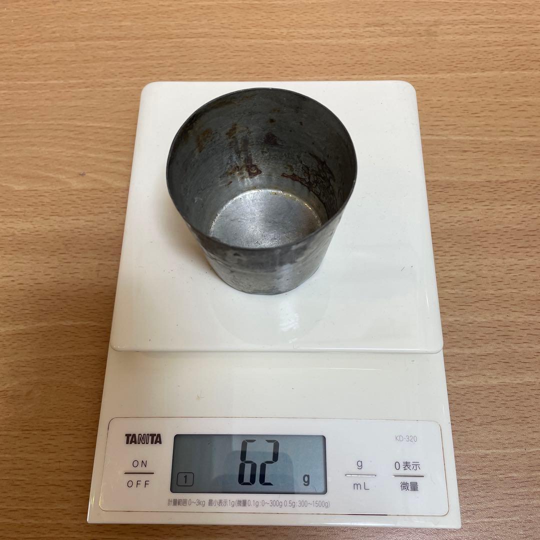 ピューターカップ　2個　アンティーク