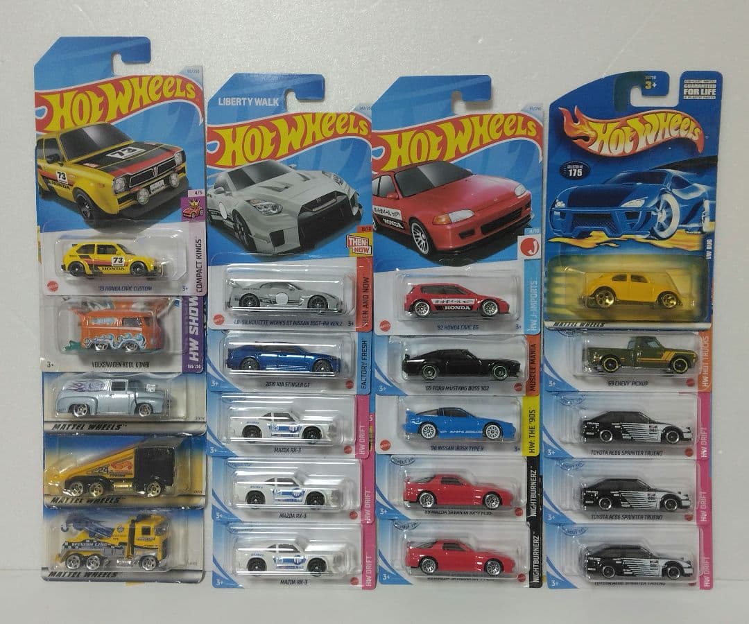 HotWheels 　ホットウィール　マジョレット　トミカ　まとめ売り　ミニカー