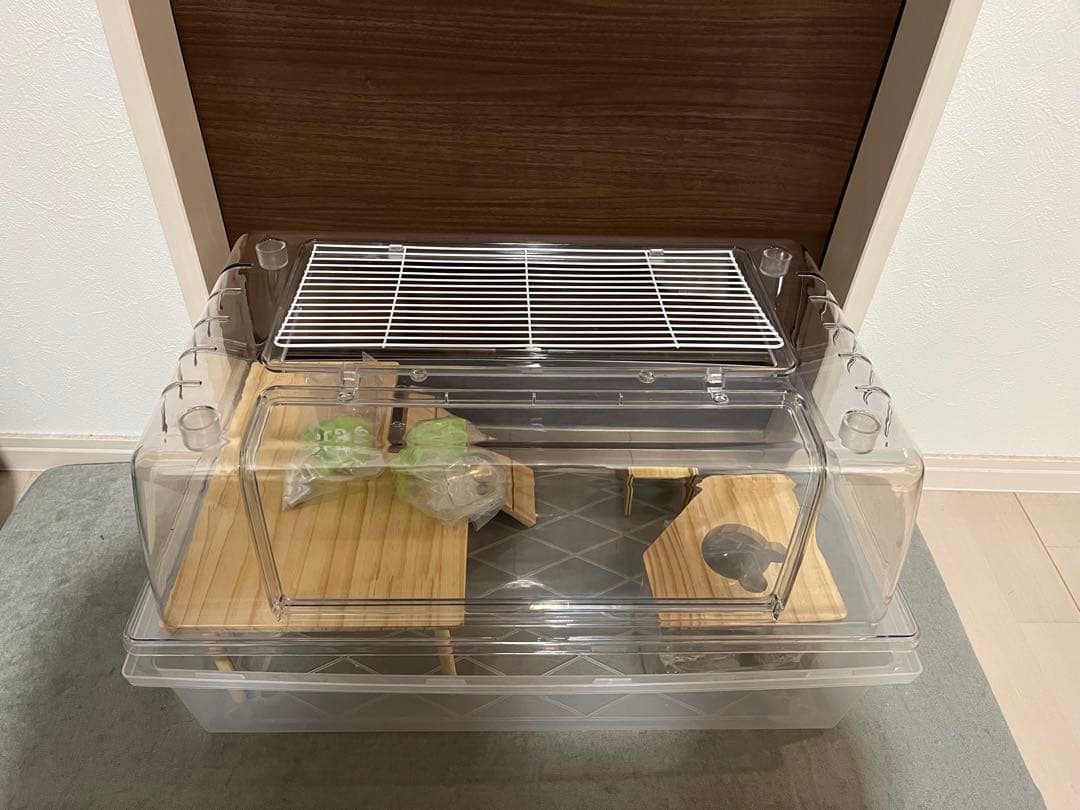 ほぼ未使用✨ハムスター用60cmケージ＋おまけたっぷりセット