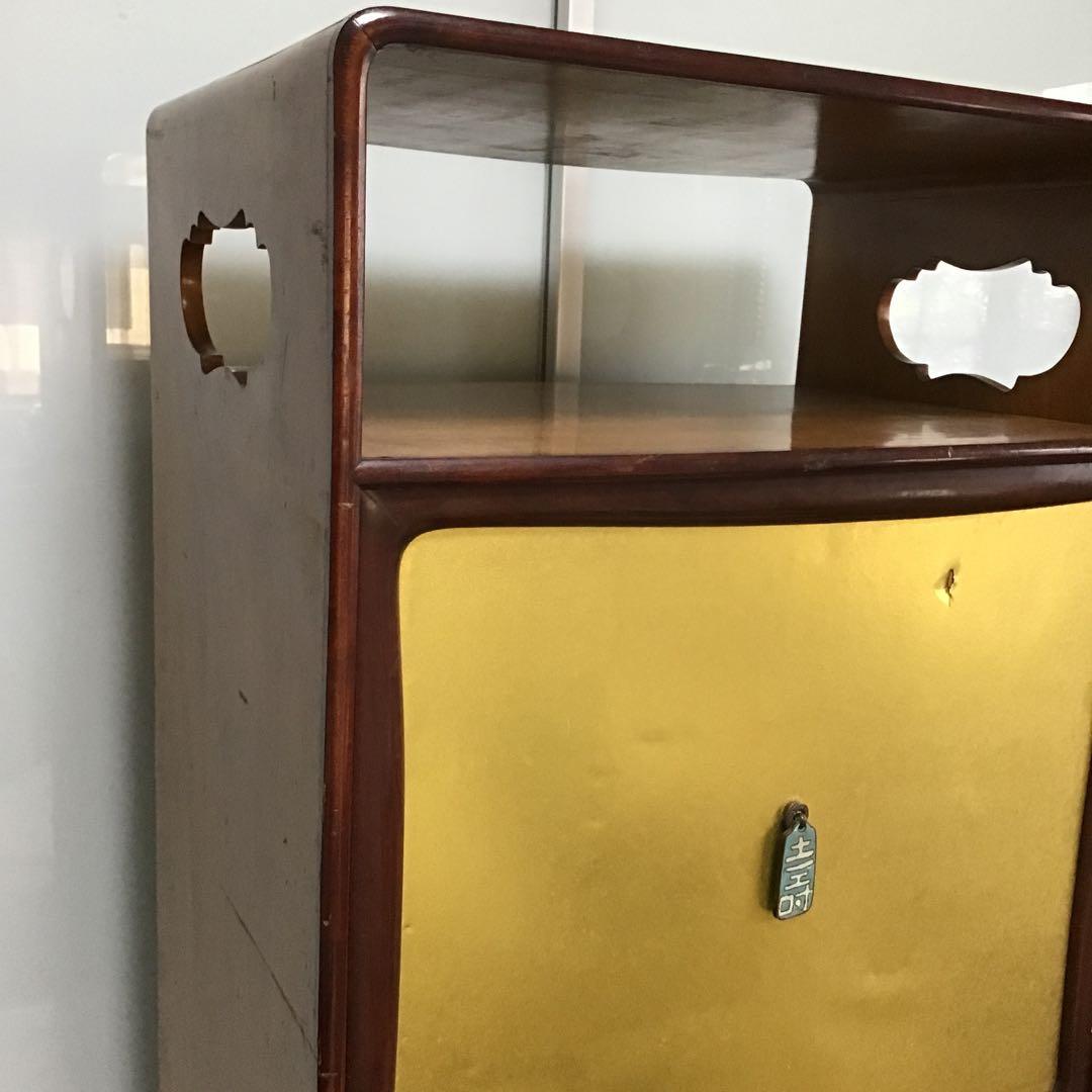 棚　茶棚　銘木　家具　金戸