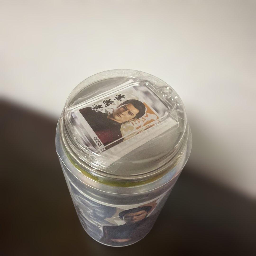 龍が如く　峯義孝　コラボ缶　当たり　アクリルチャーム　冠婚葬祭展