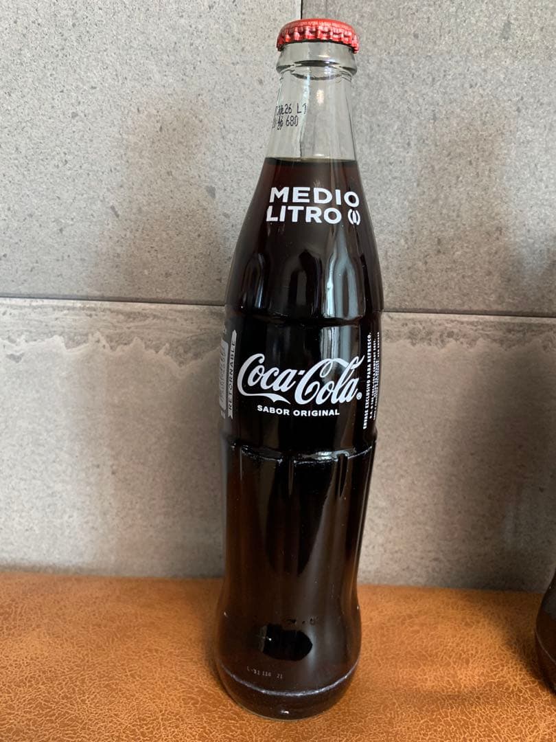 メキシコ製Coca-Cola 500ml リサイクル可能ボトル4本