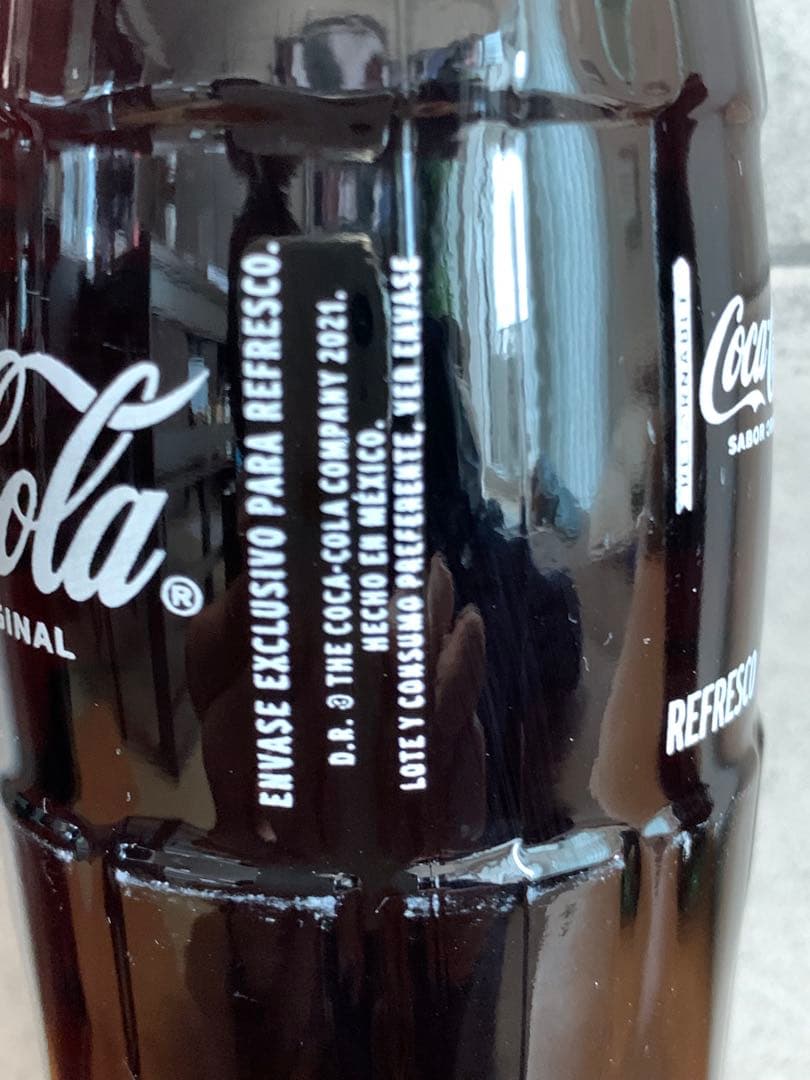 メキシコ製Coca-Cola 500ml リサイクル可能ボトル4本